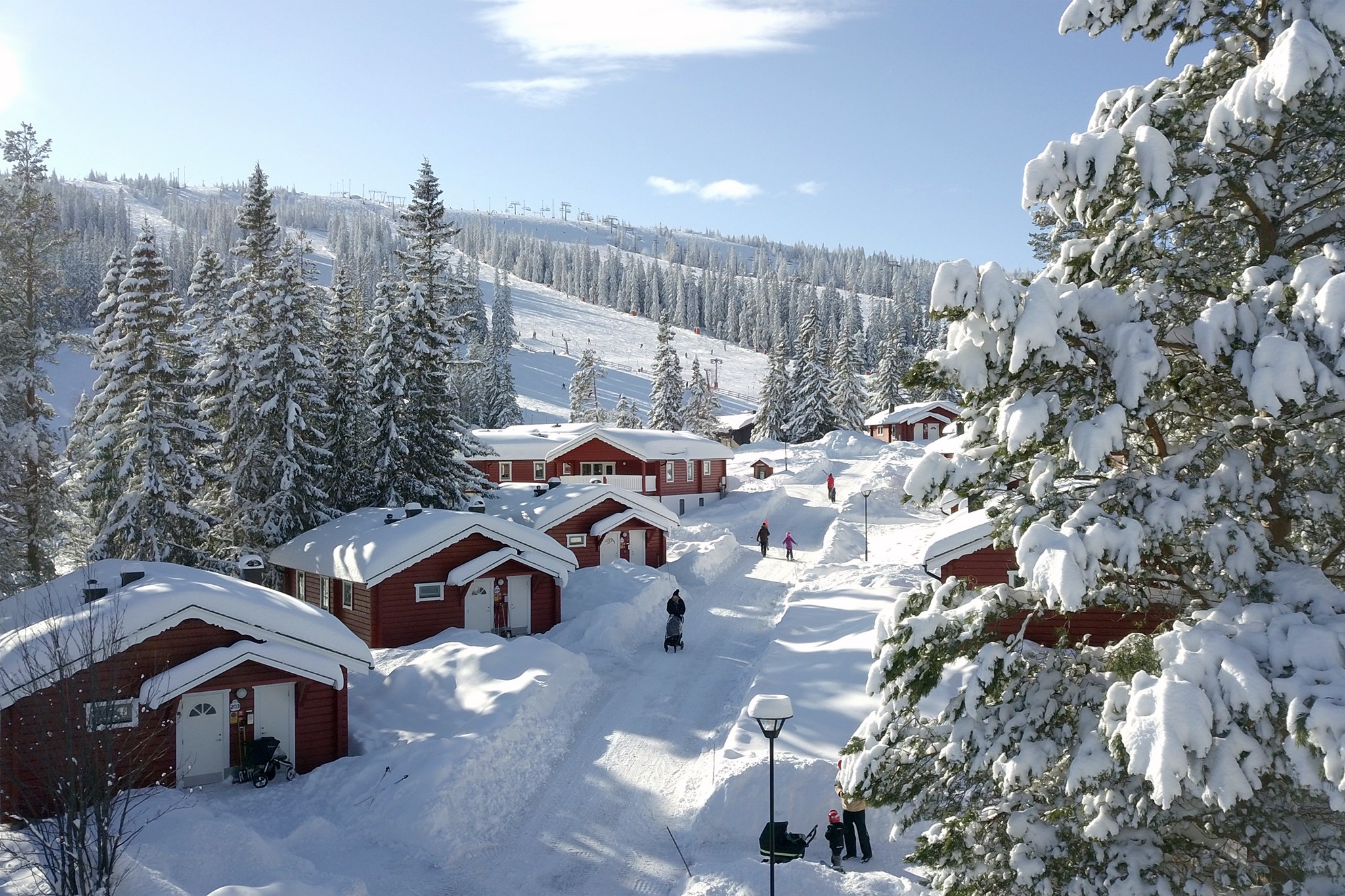 Röda byn Lindvallen