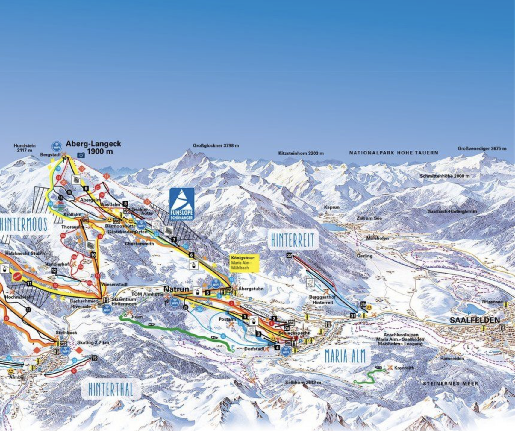 Maria Alm pistkarta