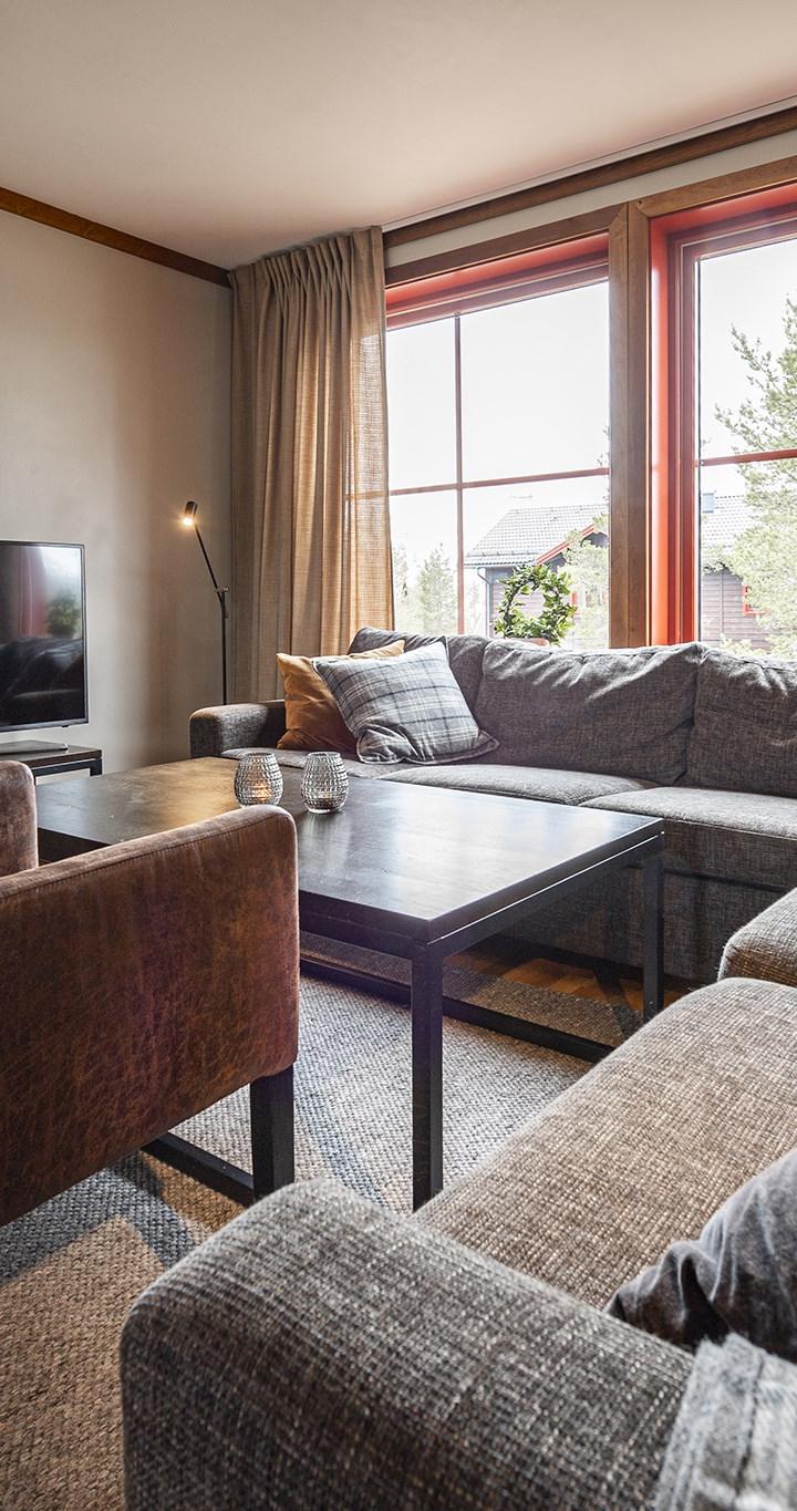 Tandådalen – SOLBACKEN 13 U – 4 soveværelser, 8 senge, 81m2 – Solbacken
