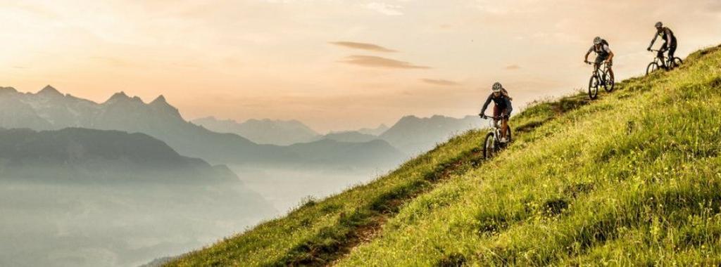 Sommarsemester i Österrike - mountainbike med utsikt