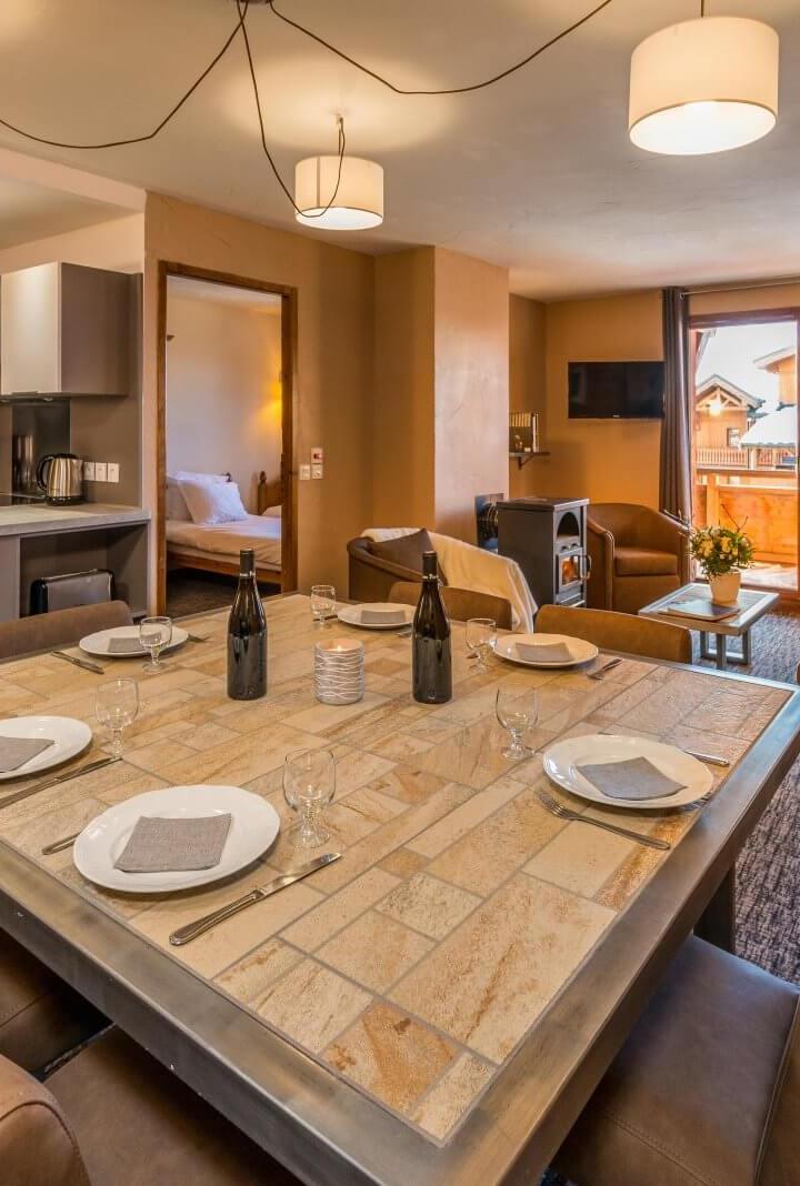 4-værelses lejlighed til 6 personer – Residence Chalet Val 2400****