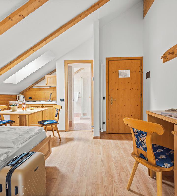 Studiolejlighed max 2 pers. – Garni Aparthotel Princess (Penia)