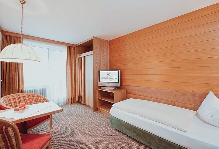Enkeltværelse "economy" max 1 pers. – Kurhotel Österreichischer Hof