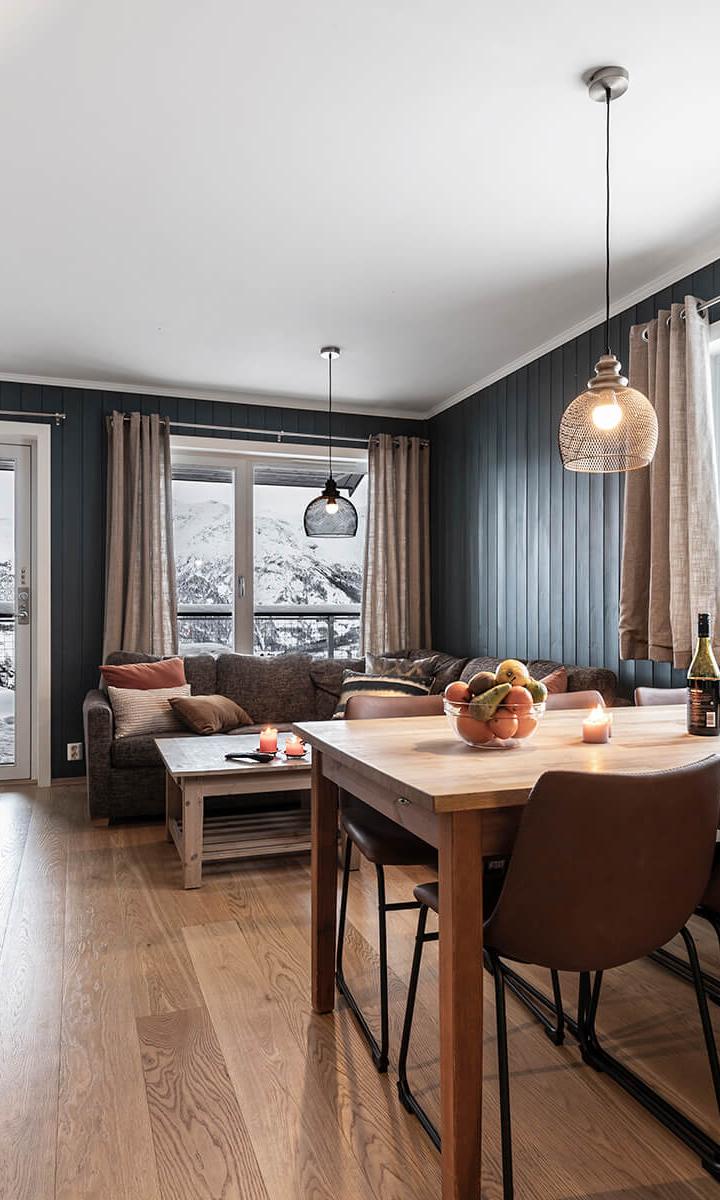 4-værelses lejlighed "B Pluss" max 7 pers. – Skarsnuten Hotel