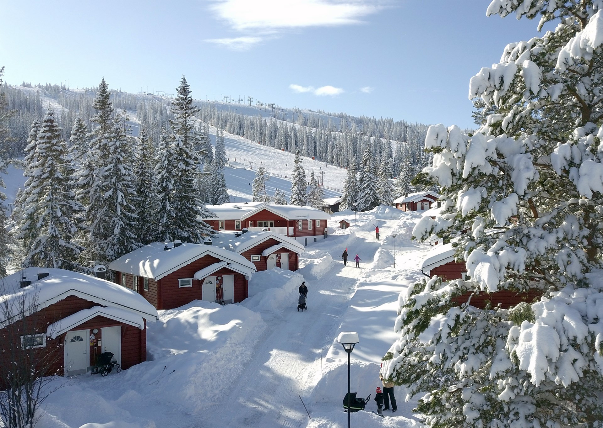 Röda byn Lindvallen