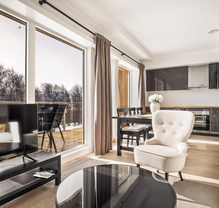 4-værelses lejlighed ”Gullstein” max 6 pers. – Ustedalen Hotel og Resort