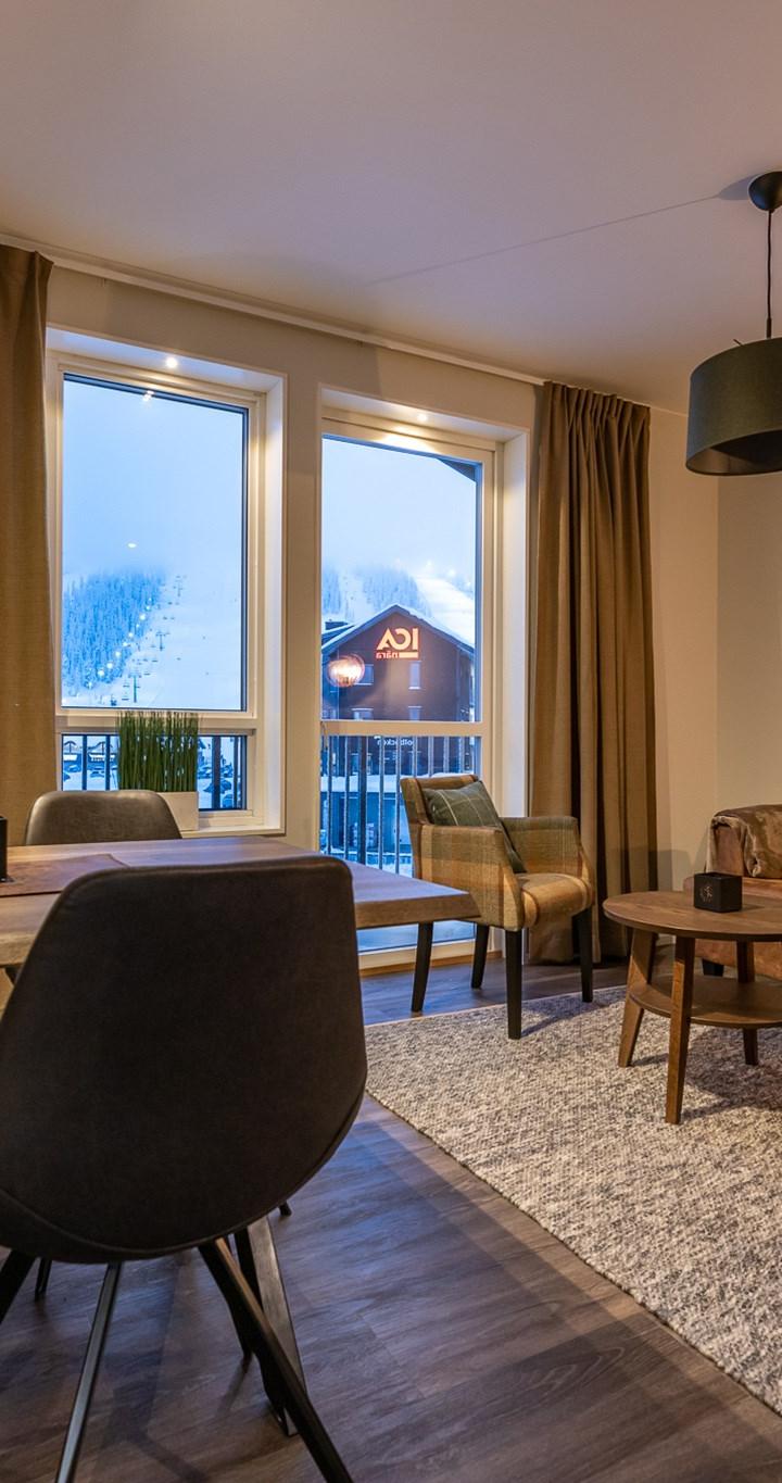 Tandådalen – Solbacken Village 308 – 2 soveværelser, 4 senge, 46m2 – Solbacken Village