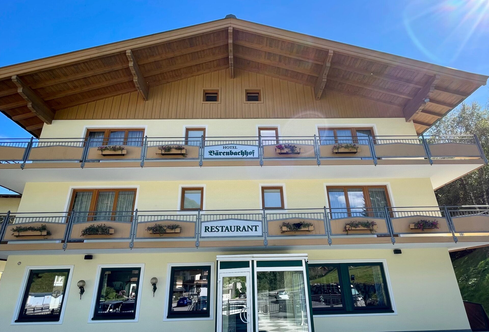 Hotel Bärenbachhof - sommar
