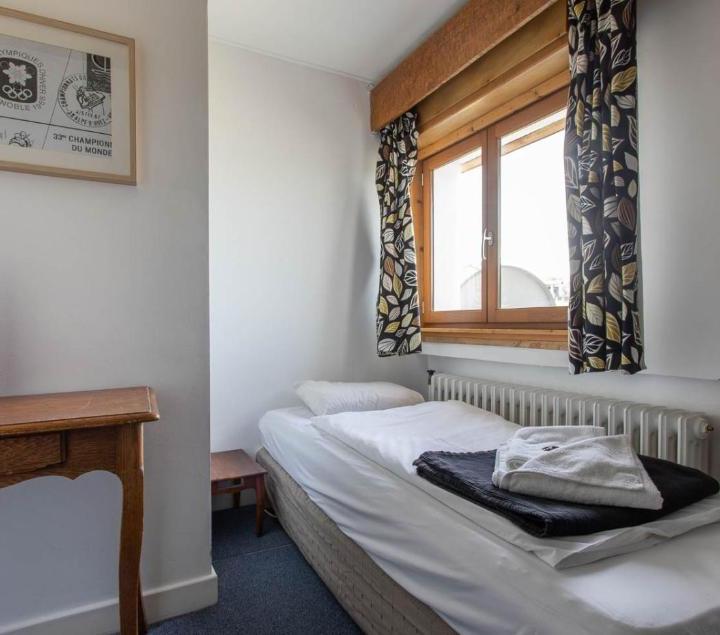 Enkeltværelse max 1 pers. – Hotel Le Chamois